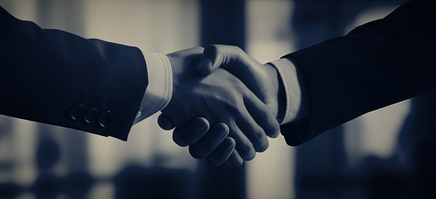 Attorney and client meeting